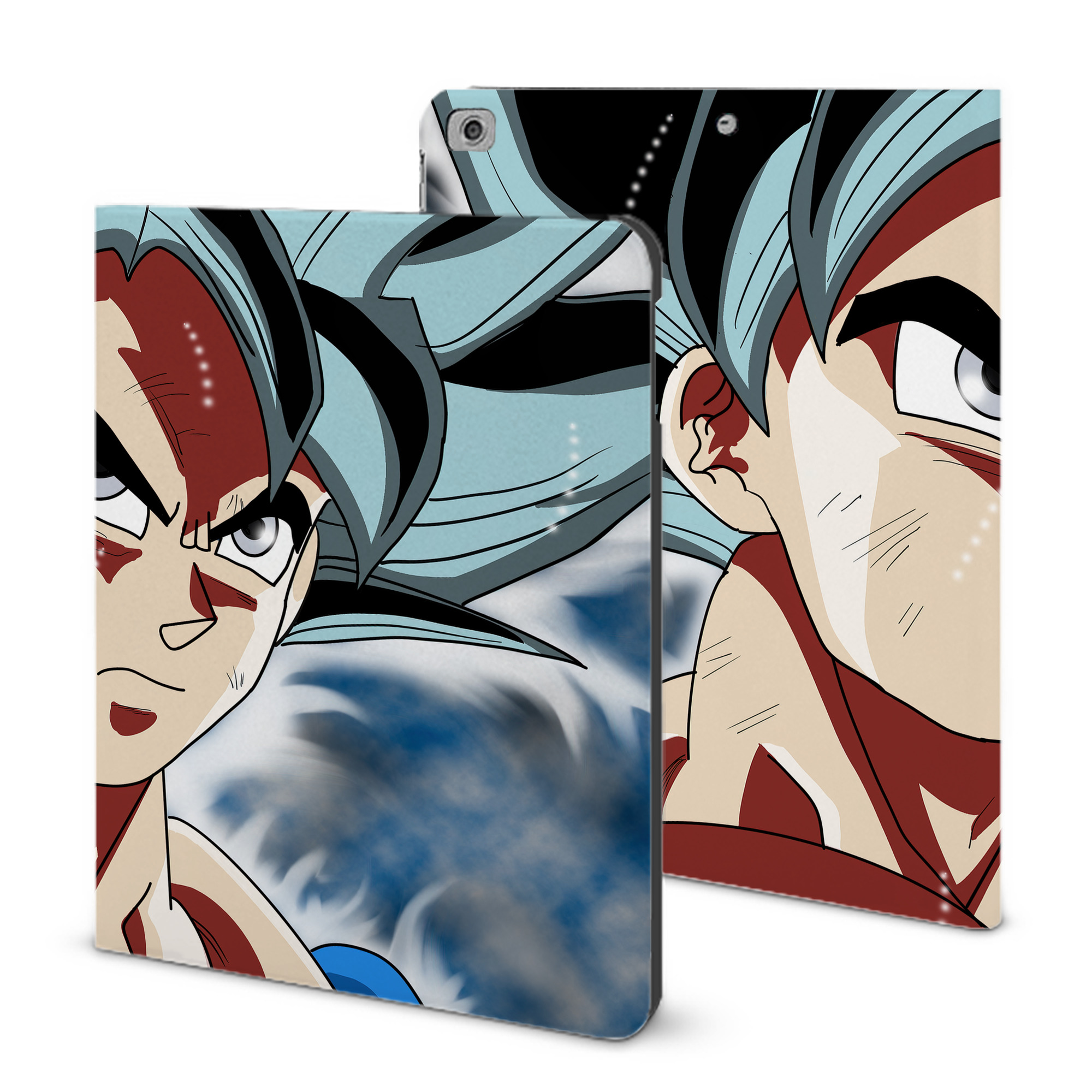（画像用） ドラゴンボール DRAGON BALL IPad ケース ブック型 PUレザー TPU 耐衝撃 軽量 薄型 ペン収納なし 全面保護 IPad 各モデル対応